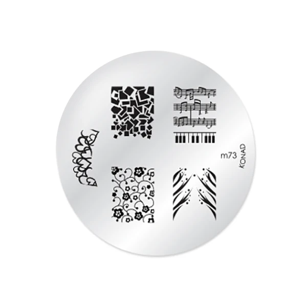 شابلون طراحی ناخن کناد کد m73