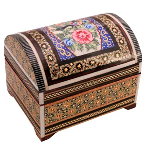 جعبه جواهرات خاتم کاری کد 1060
