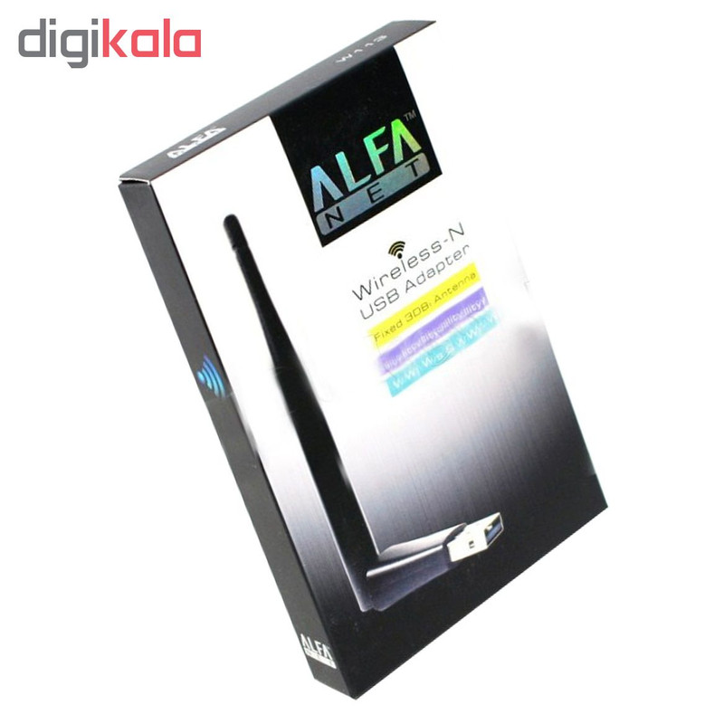 کارت شبکه USB بی سیم آلفانت مدل W113 1