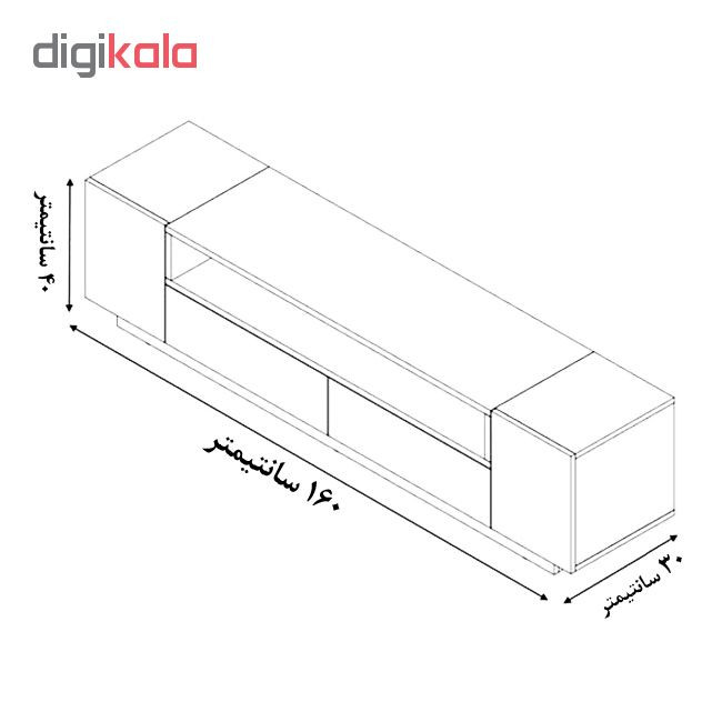 میز تلوزیون مدل Z4