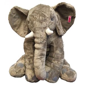 نقد و بررسی عروسک نینو طرح فیل خوابالو ارتفاع 50 سانتی متر توسط خریداران