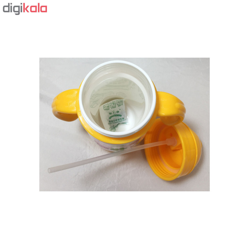 قمقمه کودک طرح گربه کد KHB01 گنجایش 0.25 لیتر