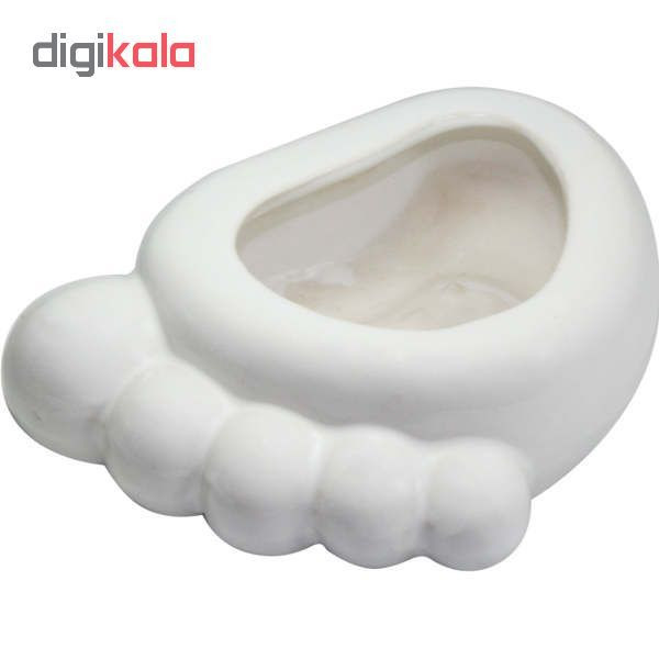 گلدان طرح پا مدل selin1009 بسته 5 عددی