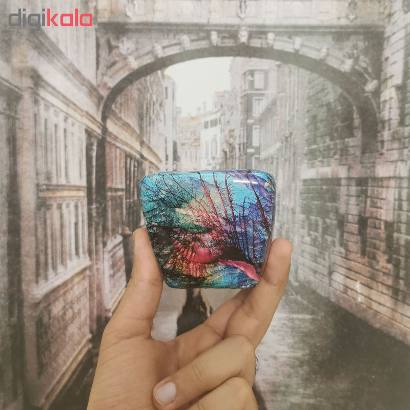 گلدان مدل selin طرح ابر و باد بسته 4 عددی