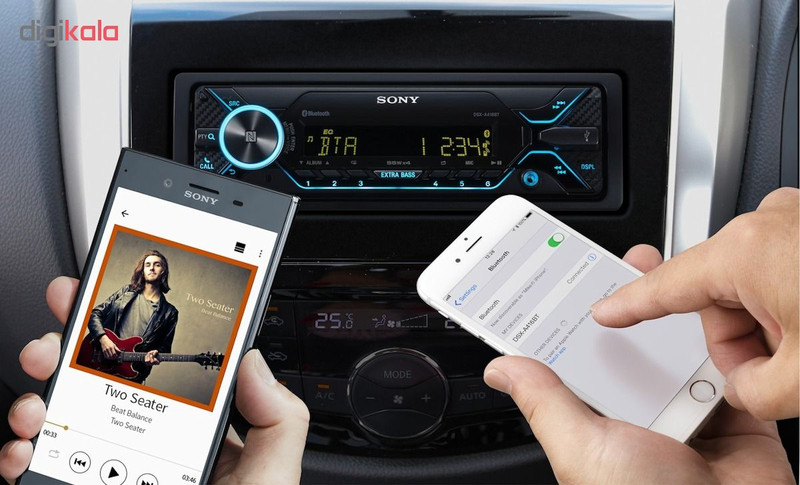 پخش کننده خودرو سونی مدل DSX-A416BT