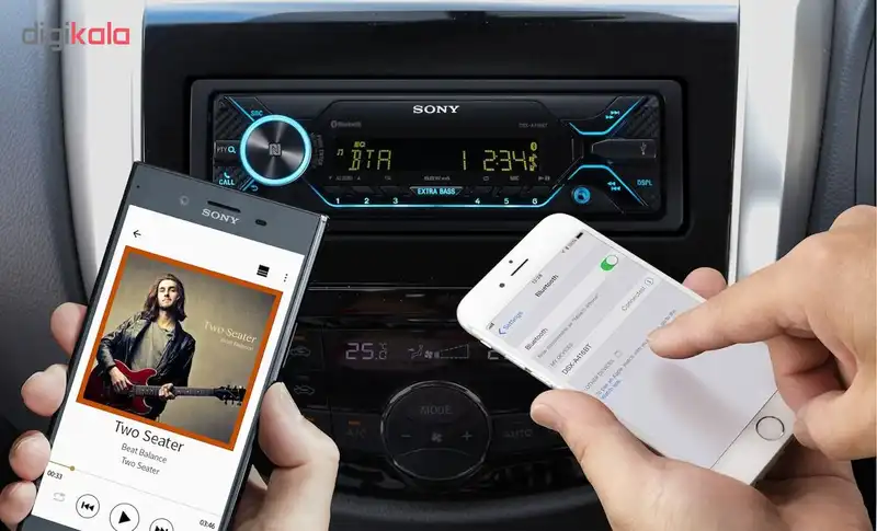 پخش کننده خودرو سونی مدل DSX-A416BT