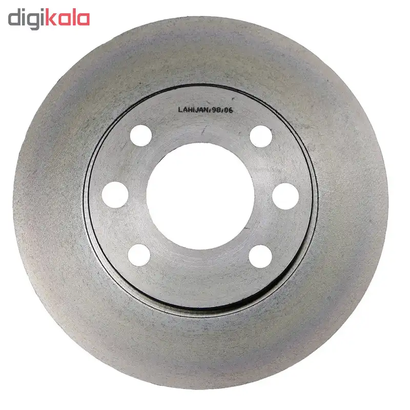 دیسک ترمز چرخ جلو شرکت تولیدی قطعات جلوبندی خودرو ایران لاهیجان کد 9622596880 مناسب برای پژو 206 بسته دو عددی