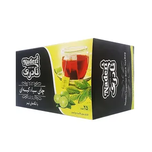 چاي سياه كيسه اي با طعم ليمو نادري بسته 25 عددي