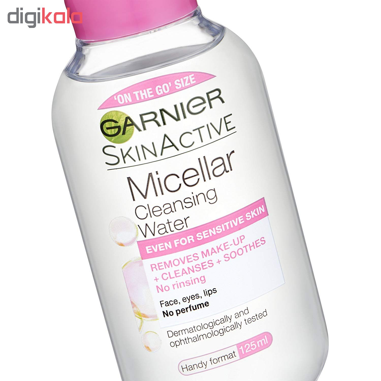 آب پاک کننده صورت گارنیه مدل micellar حجم 125 میلی لیتر مجموعه 2 عددی
