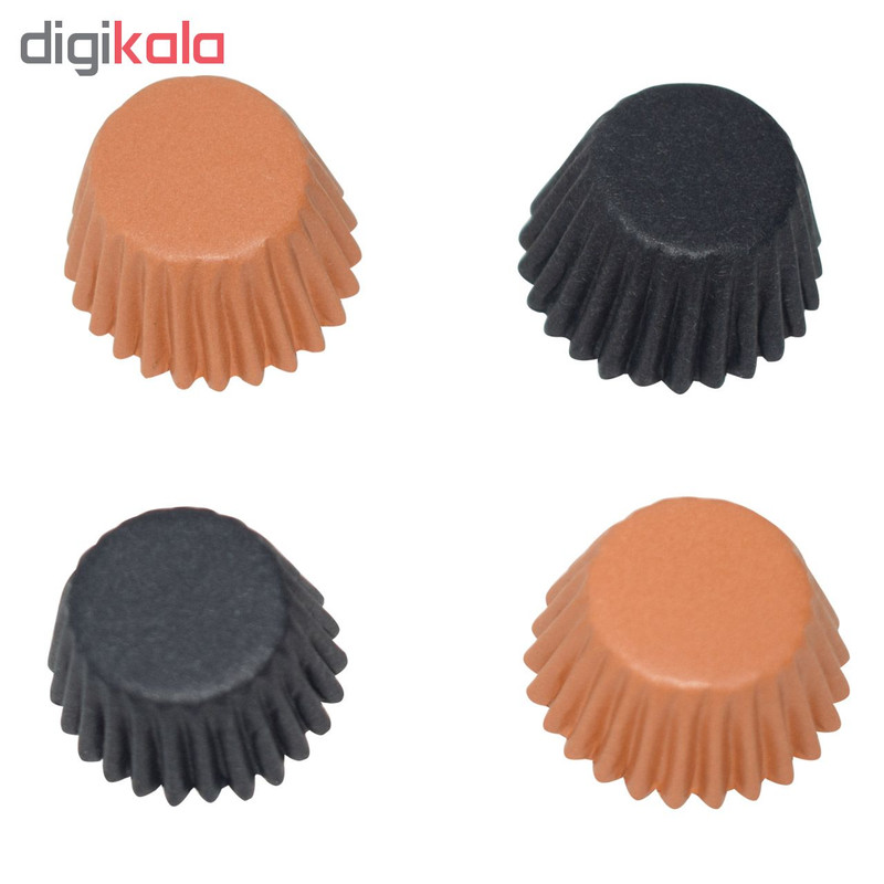 کپسول کاغذی کاپ کیک مدل WR بسته 80 عددی