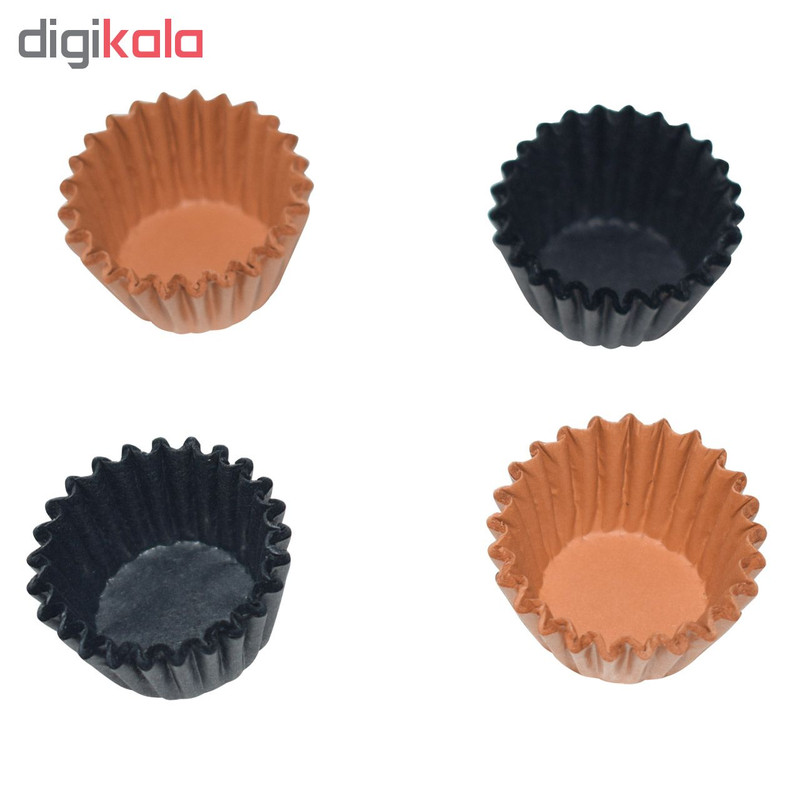 کپسول کاغذی کاپ کیک مدل WR بسته 80 عددی