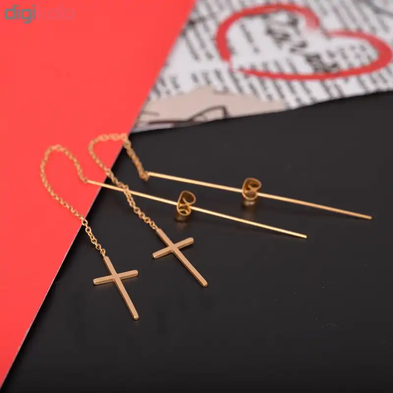 گوشواره زنانه کد GO1344