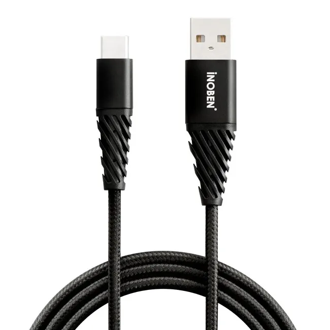 کابل تبدیل USB به USB-C آینوبن مدل Braided طول 1.2 متر