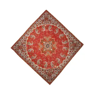رومیزی ترمه طرح نسترن کد 20
