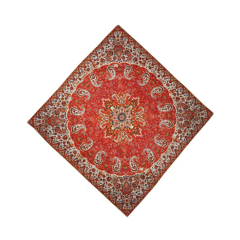 رومیزی ترمه طرح نسترن کد 20