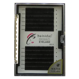 مژه مصنوعی بایسیدای مدل Volume lashes C کد 08