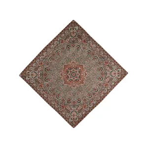 رومیزی ترمه طرح نسترن کد 21