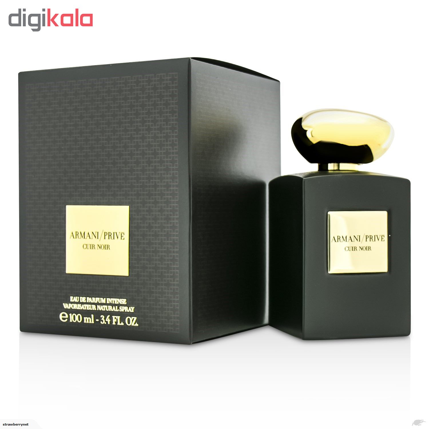 Giorgio Armani prive cuir Noir Unisex 100ml EDP Tester