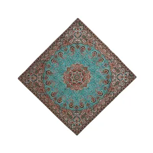 رومیزی ترمه طرح نسترن کد 22