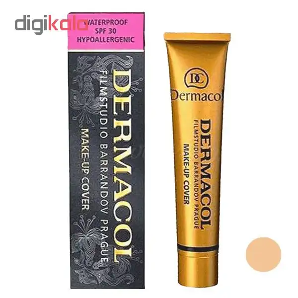 کرم پودر درماکول شماره 218 حجم 30 میلی لیتر