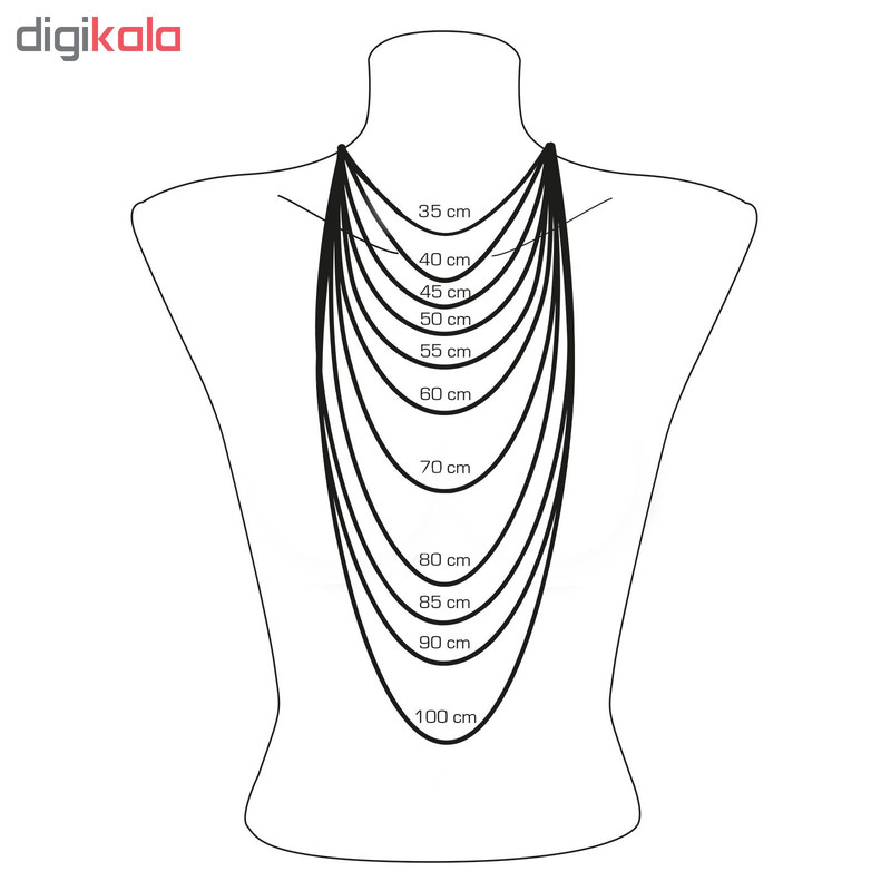 زنجیر زنانه کد SS001-500