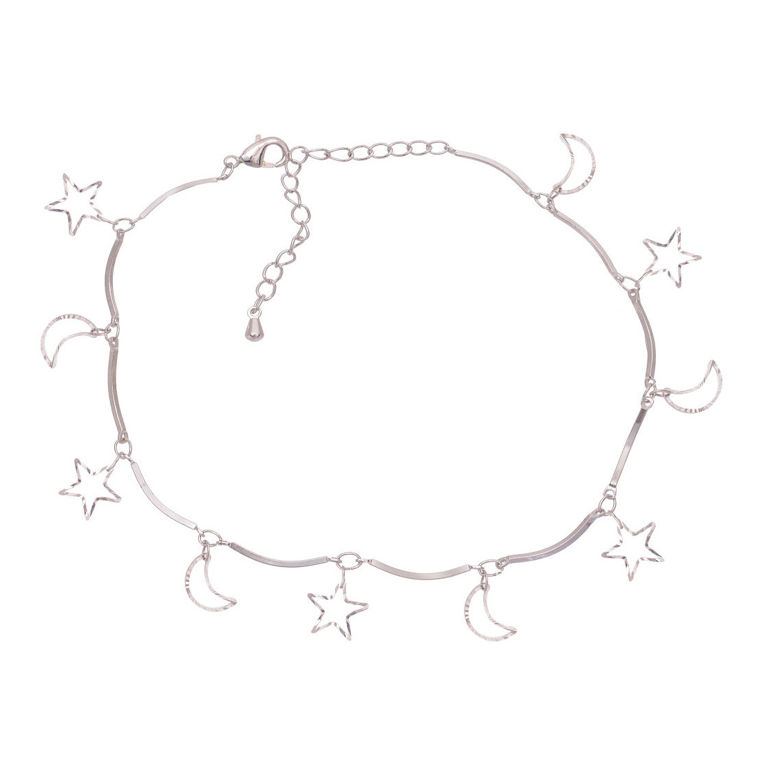 پابند زنانه طرح ماه و ستاره کد PA1116 پابند زنانه طرح ماه و ستاره کد PA1116