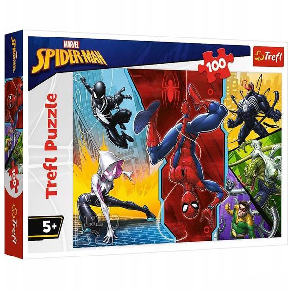 پازل 100 تکه ترفل مدل Spiderman پازل 100 تکه ترفل مدل Spiderman