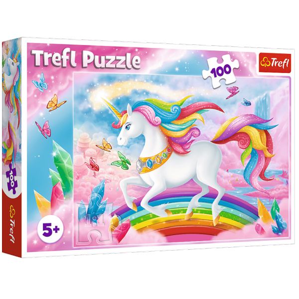 پازل 100 تکه ترفل مدل Unicorns World پازل 100 تکه ترفل مدل Unicorns World
