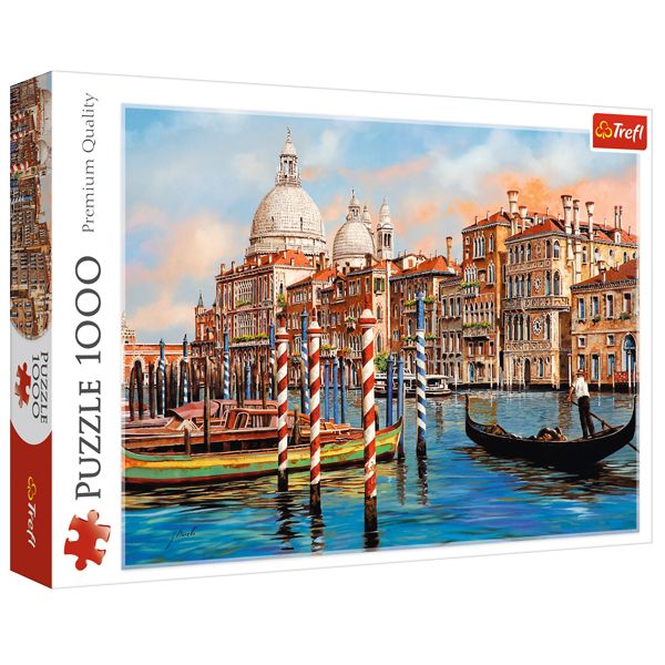 پازل 1000 تکه ترفل مدل Canal Grande Venice پازل 1000 تکه ترفل مدل Canal Grande Venice