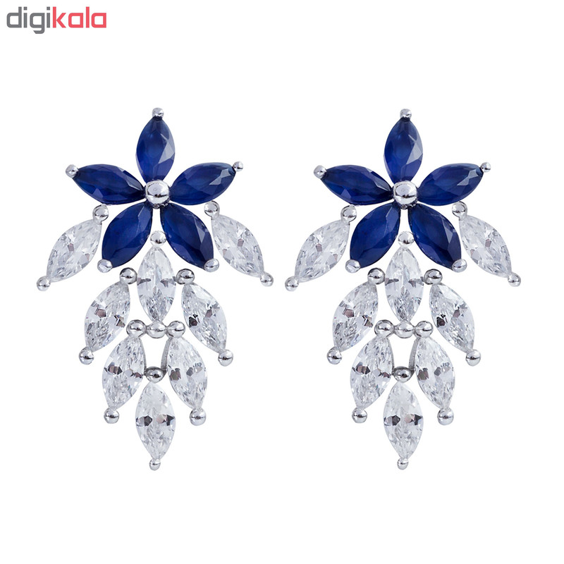 گوشواره نقره زنانه اقلیمه کد EN381