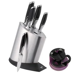 سرویس چاقو آشپزخانه 7 پارچه وینر کد W7336PU به همراه چاقو تیزکن