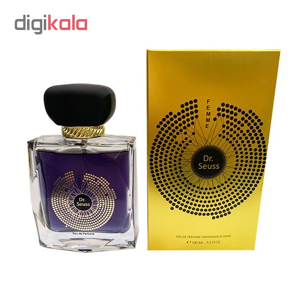 ادو پرفیوم مردانه دنا مدل دکتر سوس حجم 100 میلی لیتر به همراه ادو پرفیوم مردانه مدل هارولد رابینز حجم 100 میلی لیتر