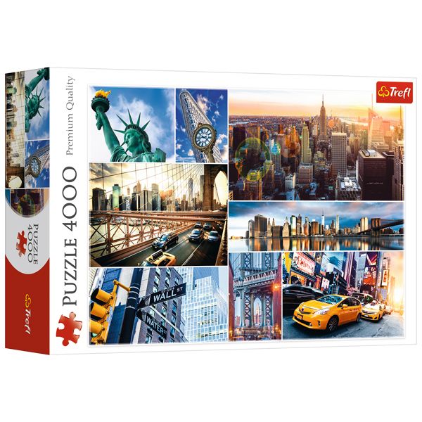 پازل 4000 تکه ترفل مدل New York پازل 4000 تکه ترفل مدل New York