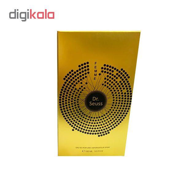 ادو پرفیوم مردانه دنا مدل دیکنز حجم 100 میلی لیتر به همراه ادو پرفیوم مردانه مدل دکتر سوس حجم 100 میلی لیتر