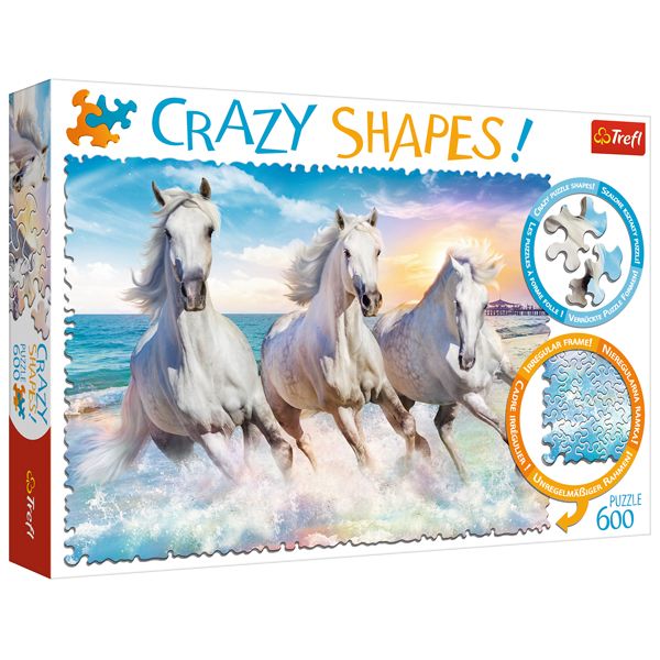 پازل 600 تکه ترفل مدل Crazy Shapes Galloping Among The Waves پازل 600 تکه ترفل مدل Crazy Shapes Galloping Among The Waves