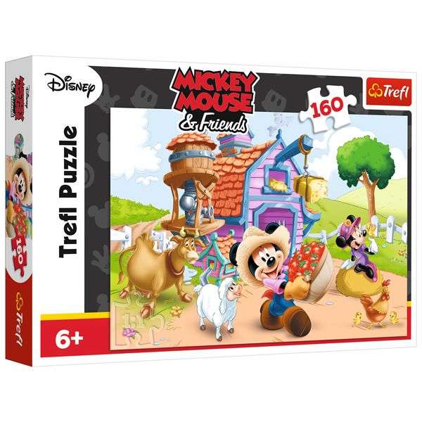 پازل 160 تکه ترفل مدل Mickey پازل 160 تکه ترفل مدل Mickey