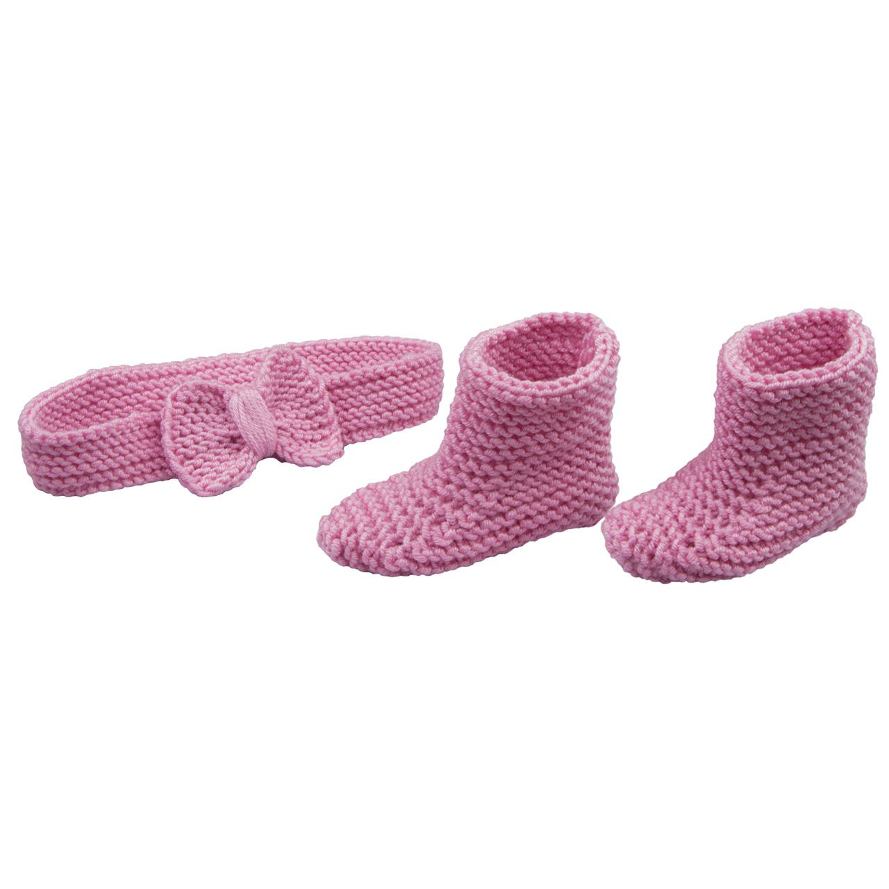 پاپوش و هدبند نوزاد کد 01 - - 11