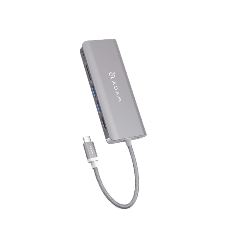 هاب 4 پورت USB-C آدام المنتس مدل CASA  A01m