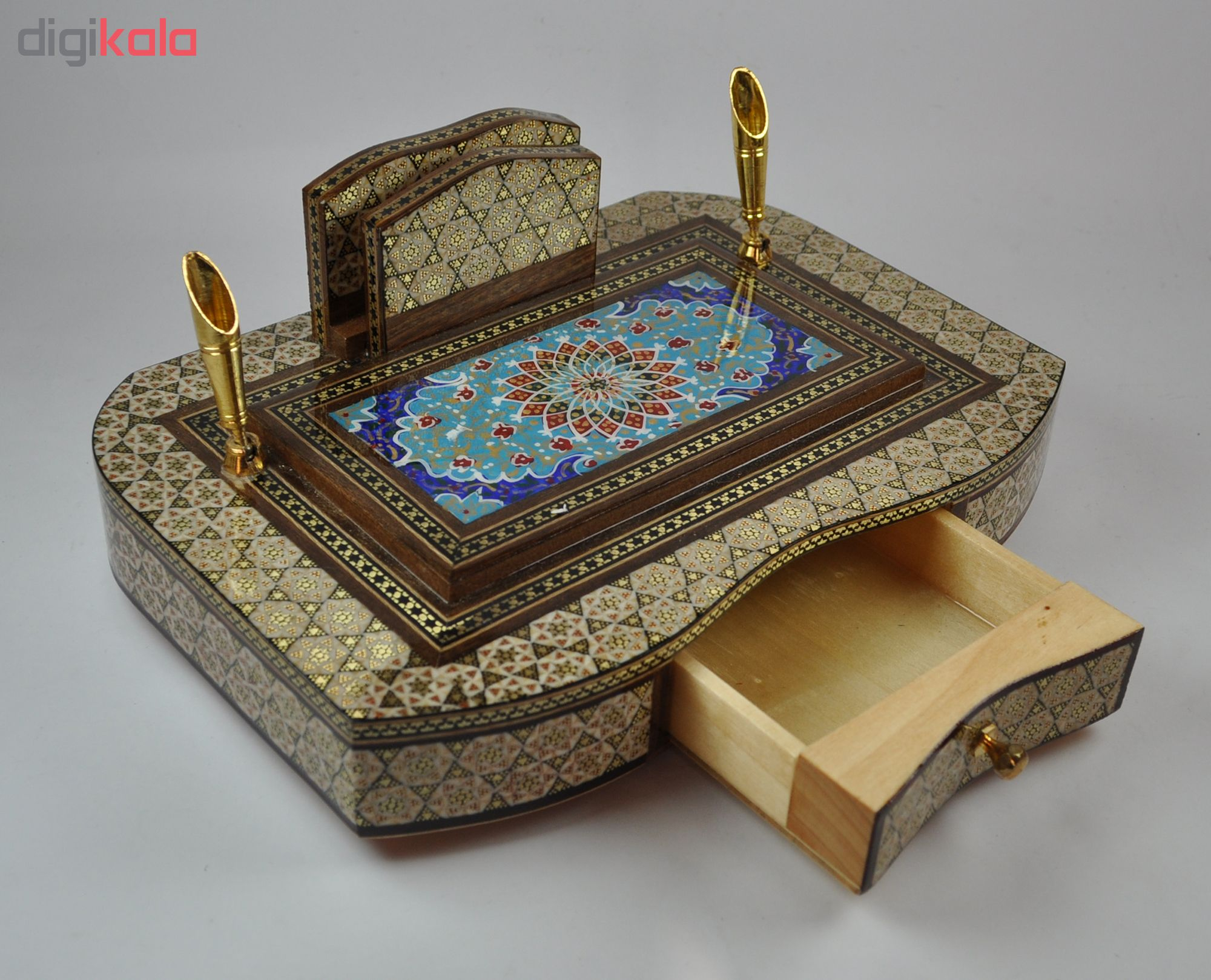 قلمدان خاتم کاری کد 2605002 قلمدان خاتم کاری کد 2605002