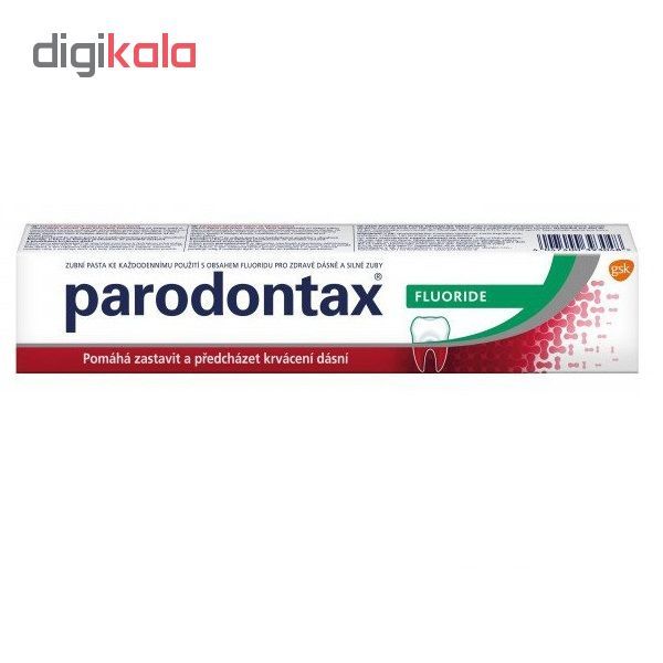 خمیر دندان پارودونتکس مدل Fluoride حجم 75 میلی لیتر main 1 1