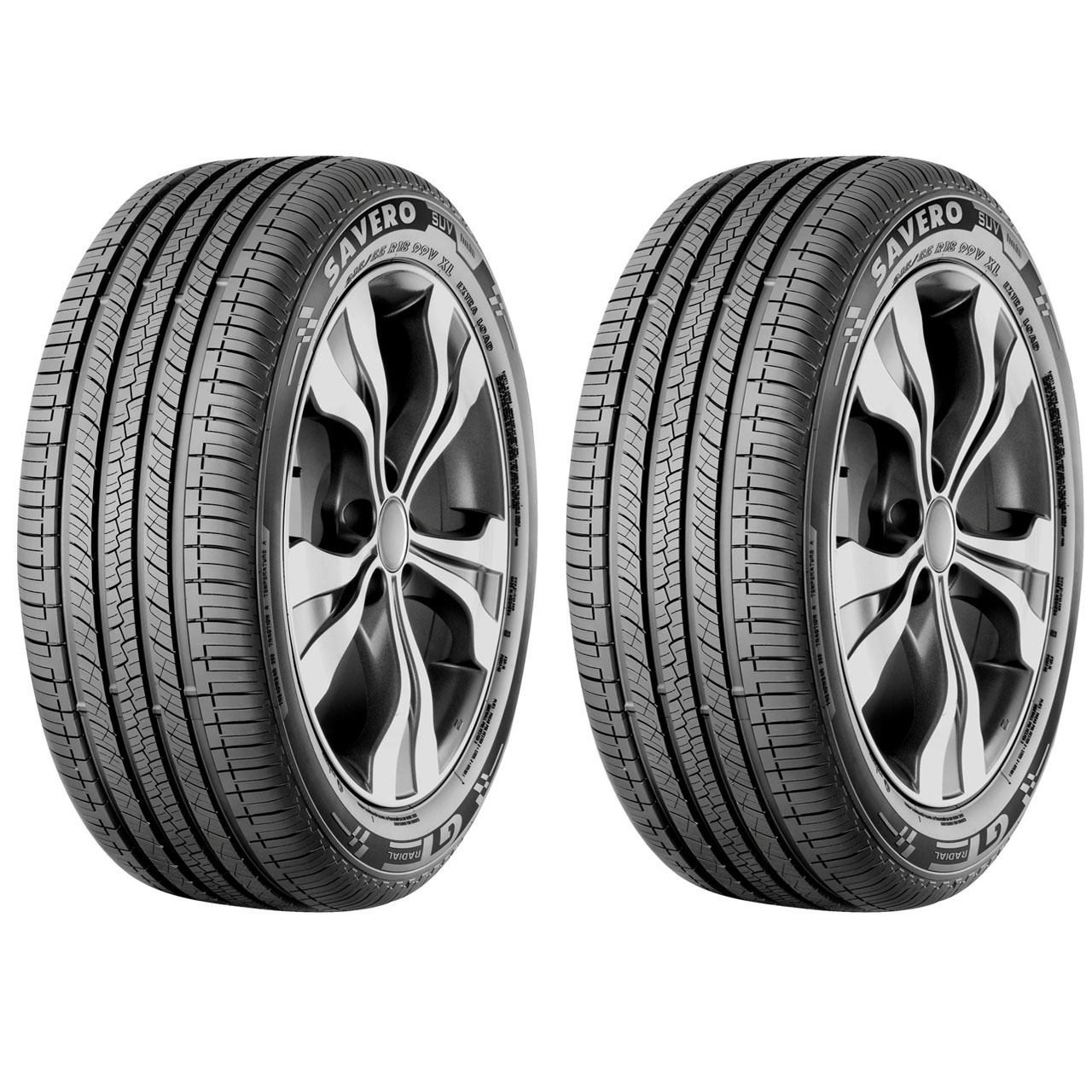 لاستیک خودرو جی تی مدل SAVERO SUV سایز 225/65R18 - دو حلقه