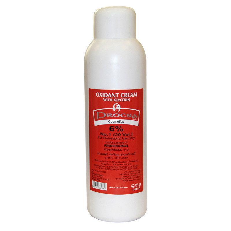 اکسیدان پروکسا مدل Glycerin شش درصدی حجم ۱۰۰۰ میلی لیتر اکسیدان پروکسا مدل Glycerin شش درصدی حجم ۱۰۰۰ میلی لیتر