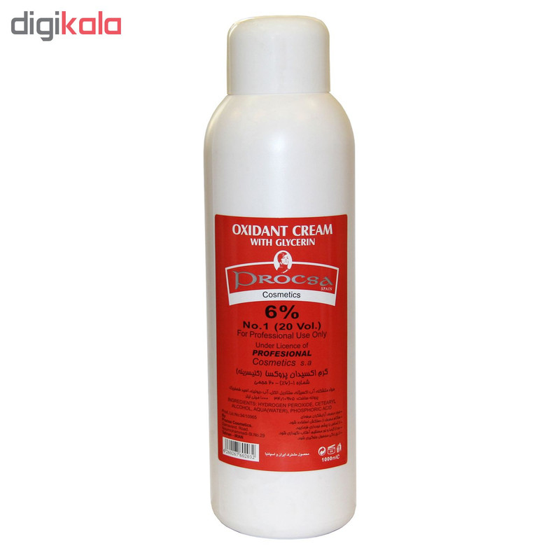 اکسیدان پروکسا مدل Glycerin شش درصدی حجم ۱۰۰۰ میلی لیتر اکسیدان پروکسا مدل Glycerin شش درصدی حجم ۱۰۰۰ میلی لیتر