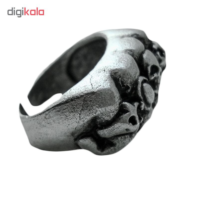انگشتر مردانه طرح مشت کد M100 انگشتر مردانه طرح مشت کد M100
