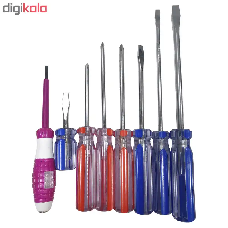 مجموعه 8 عددی پیچ گوشتی مدل YP08