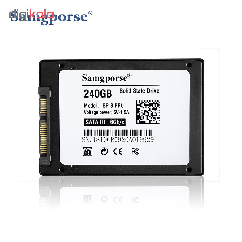 اس اس دی اینترنال سمگپرس مدل SP8Pro ظرفیت 240 گیگابایت 3