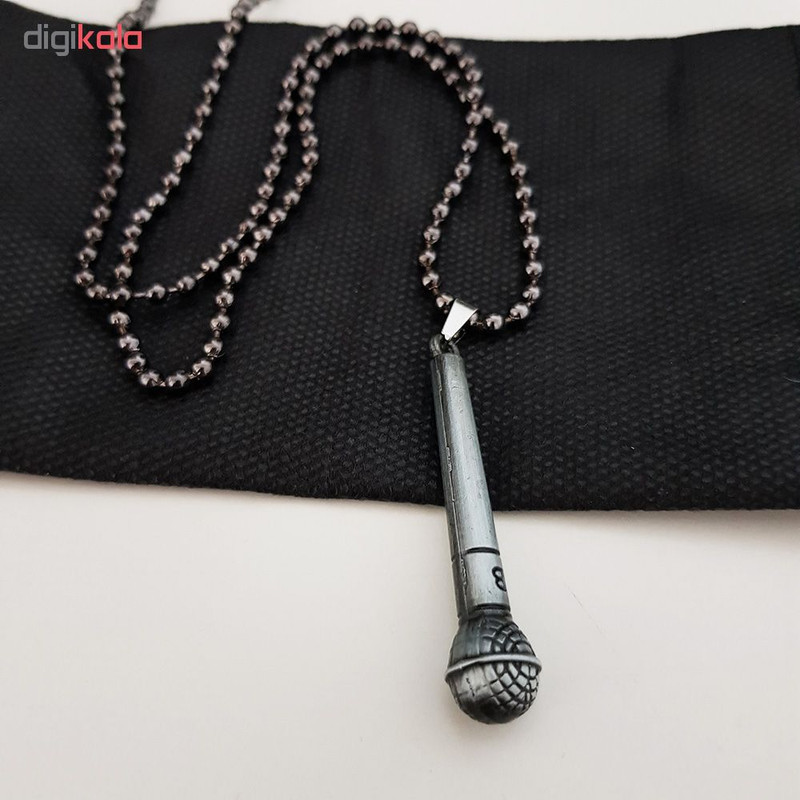 گردنبند طرح میکروفون کد g88 گردنبند طرح میکروفون کد g88