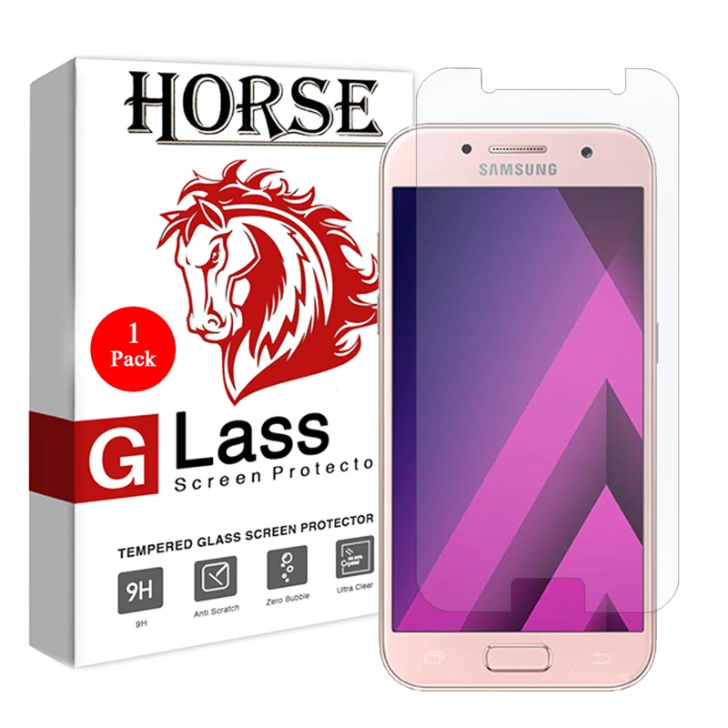 محافظ صفحه نمایش هورس مدل UCC مناسب برای گوشی موبایل سامسونگ Galaxy A3 2017