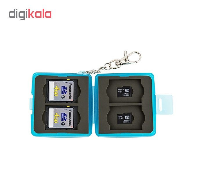کیف محافظ کارت حافظه جی جی سی مدل MC-11D