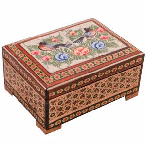 جعبه جواهرات خاتم کاری کد 1109